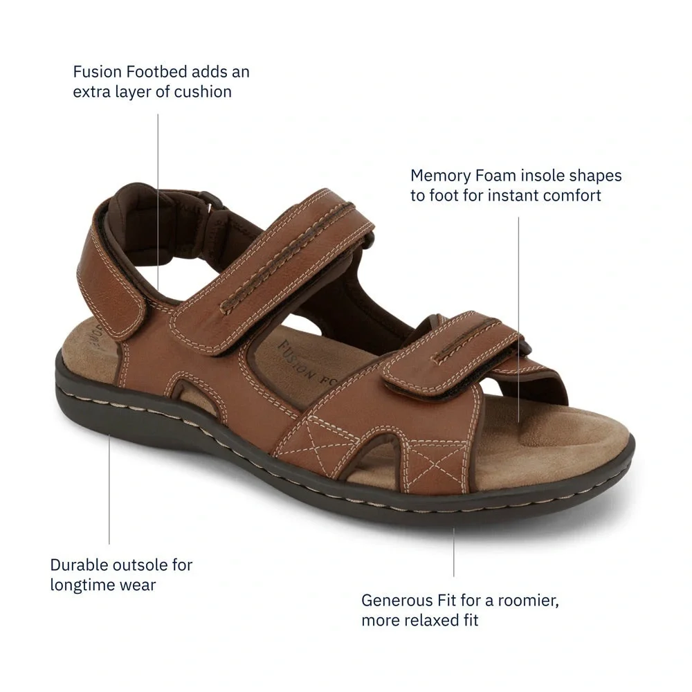Dockers Men's Newpage Wide Width Outdoor Sporty Sandal- Size 10 W